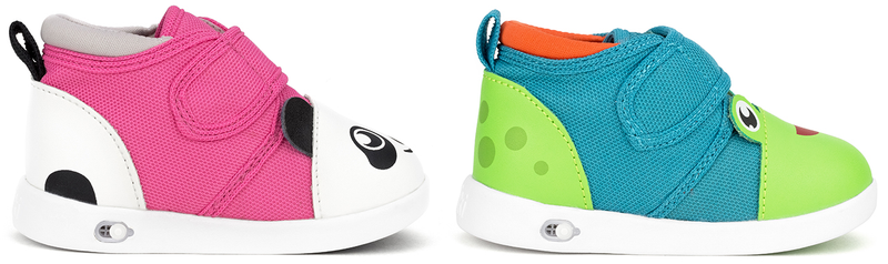 Illustration for article titled The Greatest Innovation In Squeaky Toddler Shoes Is a Silencer Switch